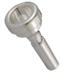 DW5884 Denis Wick Flugel Horn Mouthpiece, Classic Shape, Silver Plate